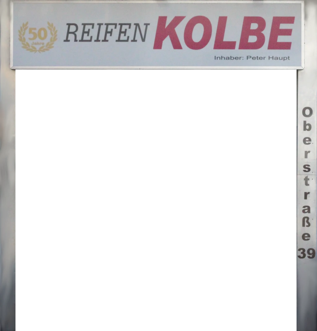 Reifen-Kolbe Tor